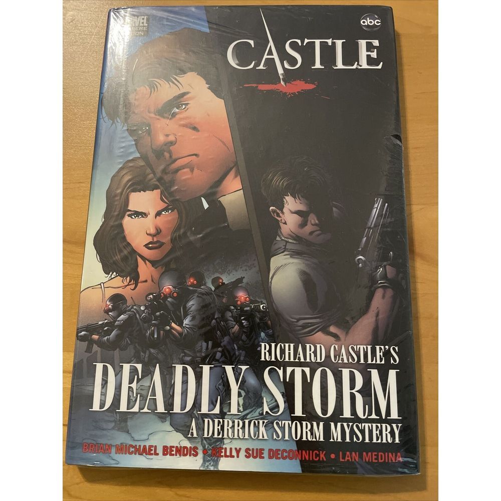 Castle Deadly Storm Marvel Comics HARDCOVER Graphic Novel‎ ABC TV Show- SEALED